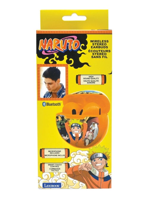 Écouteurs sans fil Bluetooth Naruto avec étui rechargeable - Kiabi