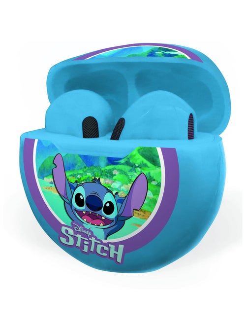 Écouteurs sans fil Bluetooth Stitch avec étui de chargement et de rangement - Kiabi