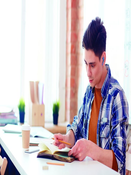 Écouteurs sans fil Bluetooth Stitch avec étui de chargement et de rangement - Kiabi