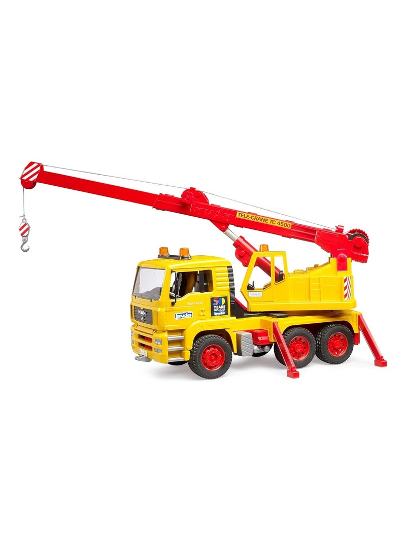 Édition spéciale - Camion-grue MAN Jaune - Kiabi