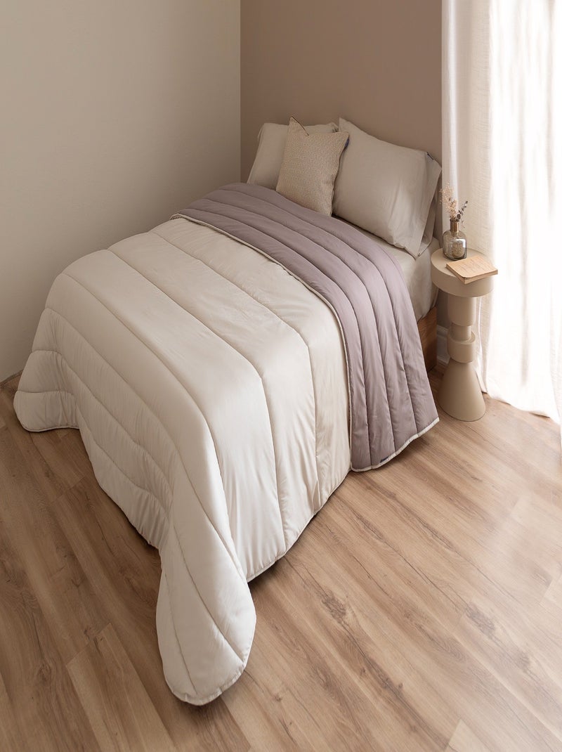 Édredon Basic "Happyfriday" Beige - Kiabi