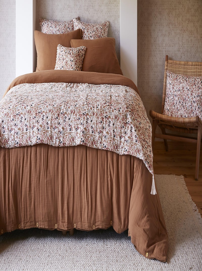 Edredon bout de lit Capucine Beige - Kiabi