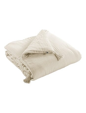 Edredon Boutis gaze de coton Collection Gaia