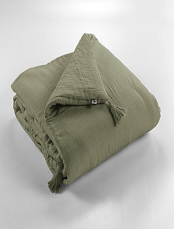 Edredon Boutis gaze de coton Collection Gaia