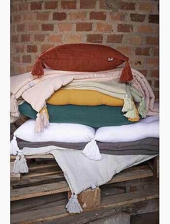 Édredon – Double Gaze de Coton 125 gr/m² – Ultra doux - Gaïa