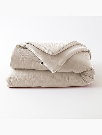 Édredon – Double Gaze de Coton 125 gr/m² – Ultra doux - Gaïa