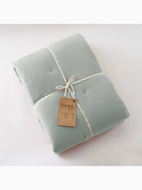 Édredon – Double Gaze de Coton 125 gr/m² – Ultra doux - Gaïa - Kiabi