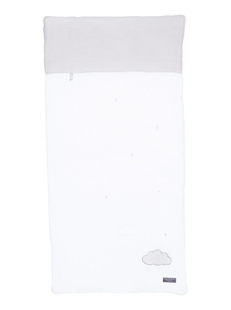Edredon en coton - Gris - Kiabi