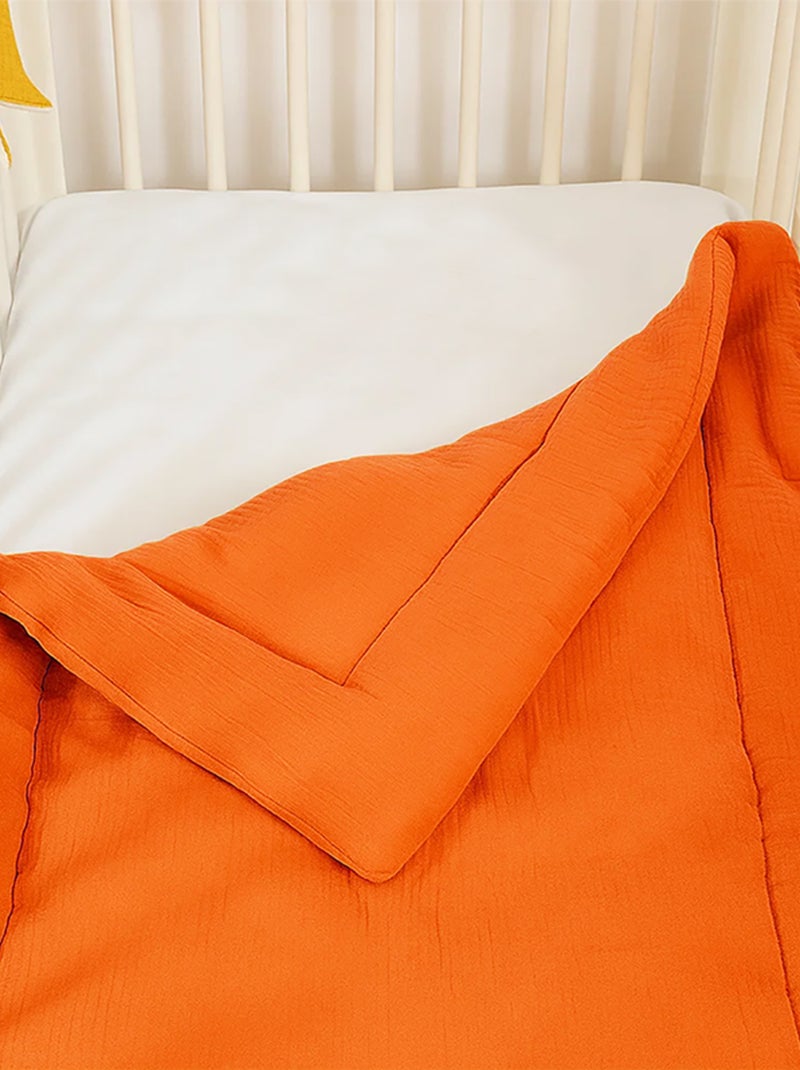 Edredon en Coton Bio Fraise Rouge - Kiabi