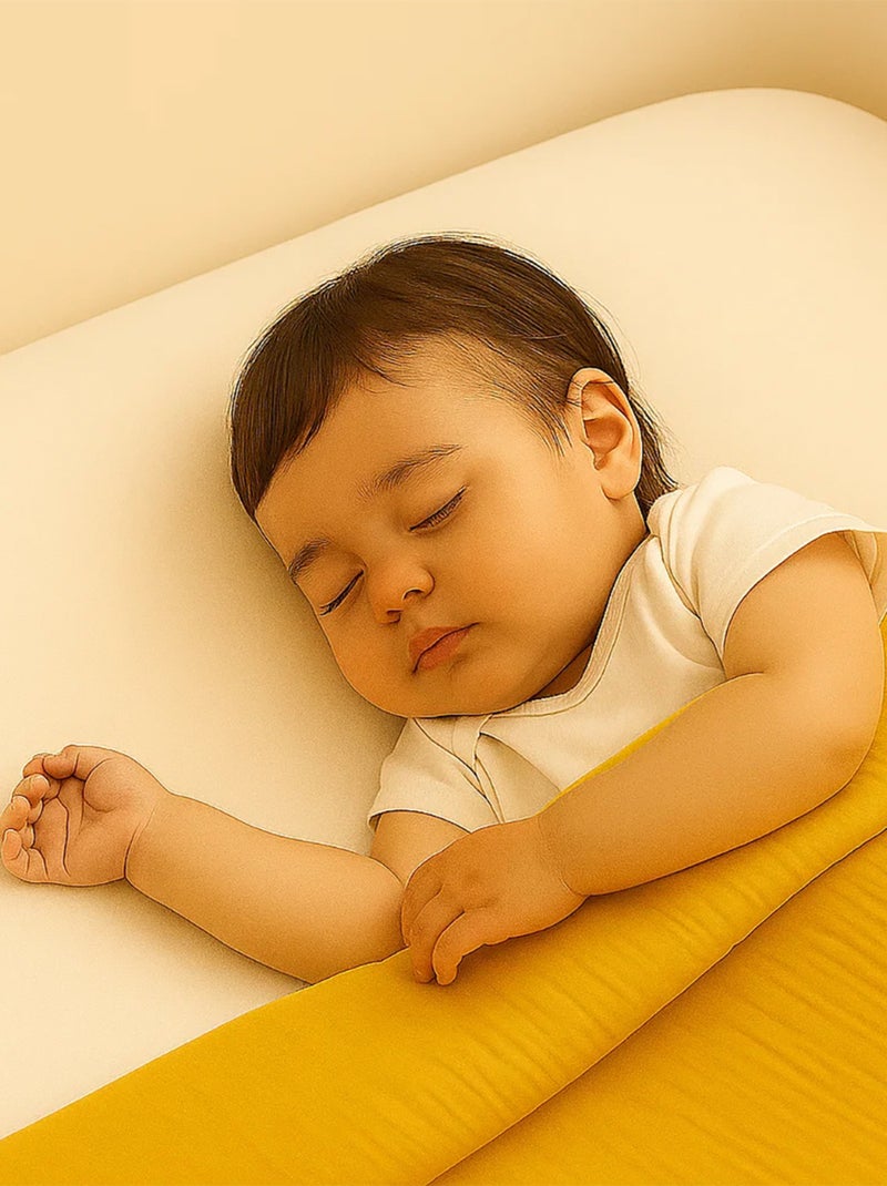 Edredon en Coton Bio Honey Miel - Kiabi