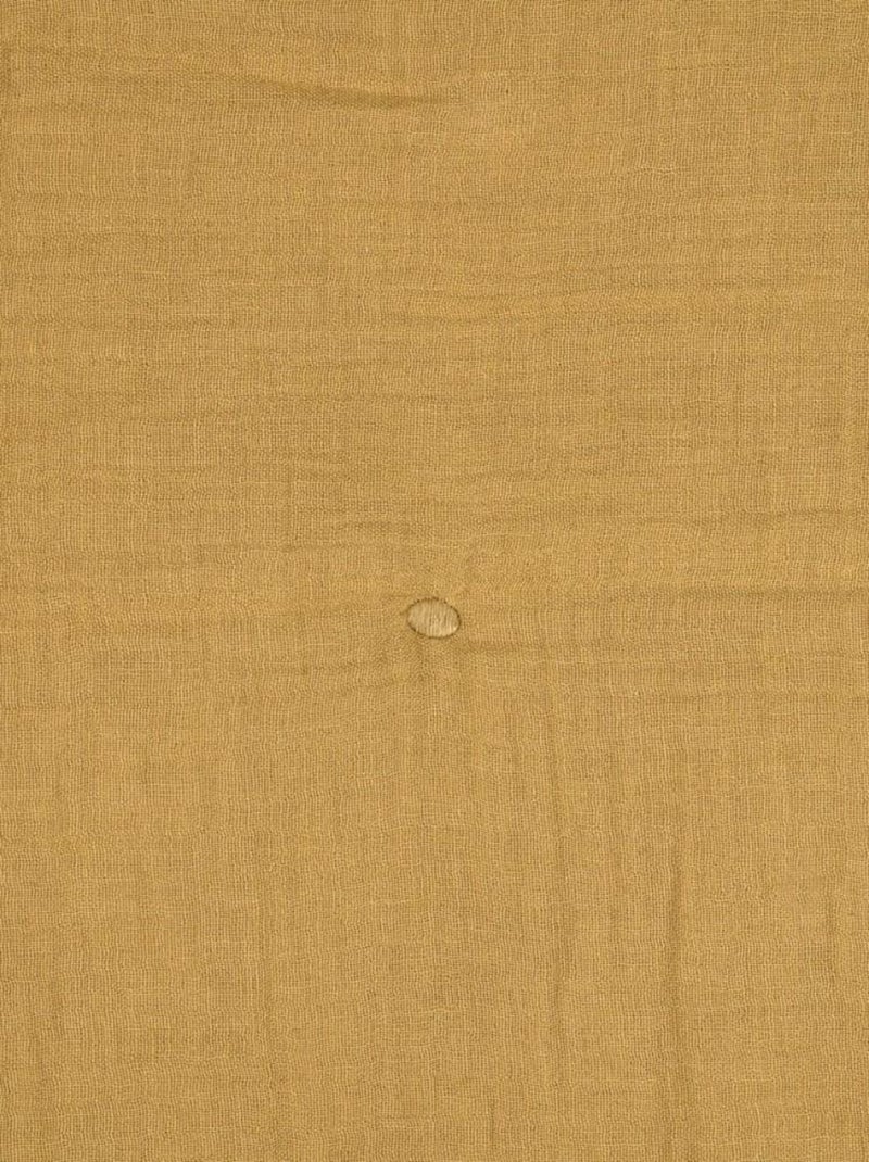 Édredon en gaze de coton 125x150 cm Coline moutarde Moutarde - Kiabi