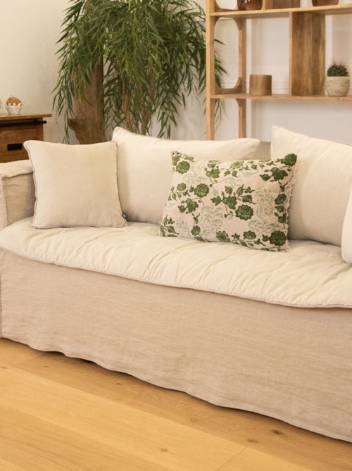 Edredon en velours - Kiabi