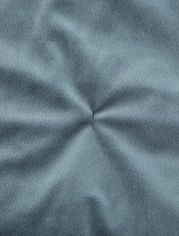 Édredon en velours et pompons