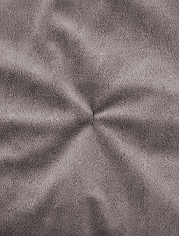 Édredon en velours et pompons