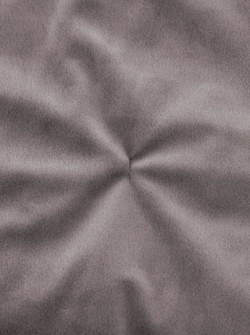 Édredon en velours et pompons - Kiabi