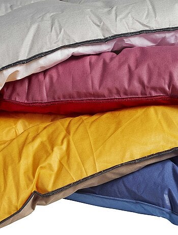 Édredon gonflant bicolore