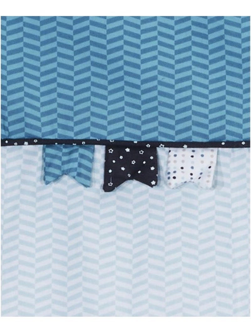 Edredon Lit en coton - SAUTHON Bleu - Kiabi