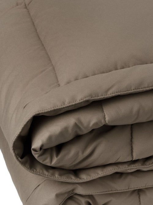 Edredon matelassé peau de pêche Oekotex - Kiabi