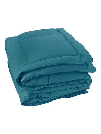 Edredon ou couvre-lit matelassé peau de pêche Oekotex