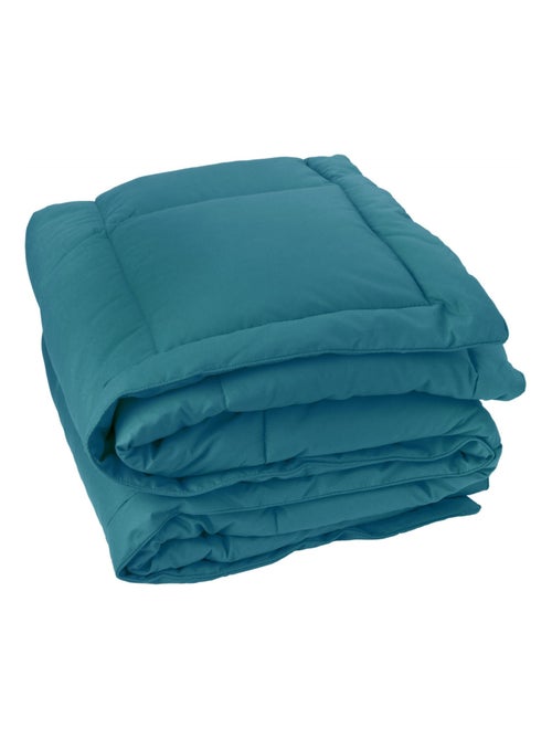 Edredon ou couvre-lit matelassé peau de pêche Oekotex - Kiabi
