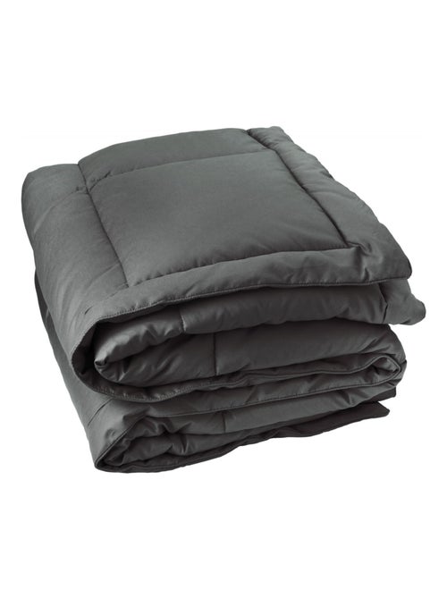 Edredon ou couvre-lit matelassé peau de pêche Oekotex - Kiabi