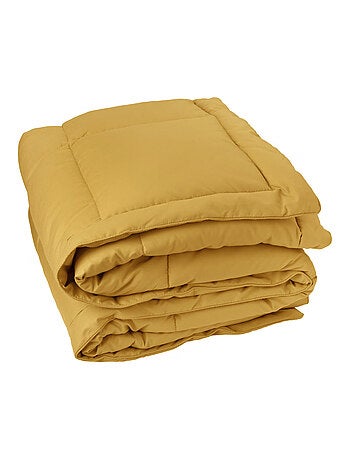 Edredon ou couvre-lit matelassé peau de pêche Oekotex