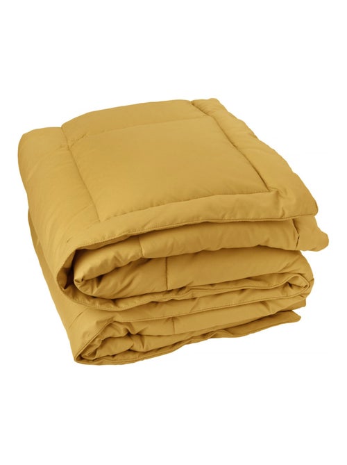 Edredon ou couvre-lit matelassé peau de pêche Oekotex - Kiabi Edredon ou couvre-lit matelassé peau de pêche Oekotex - Kiabi