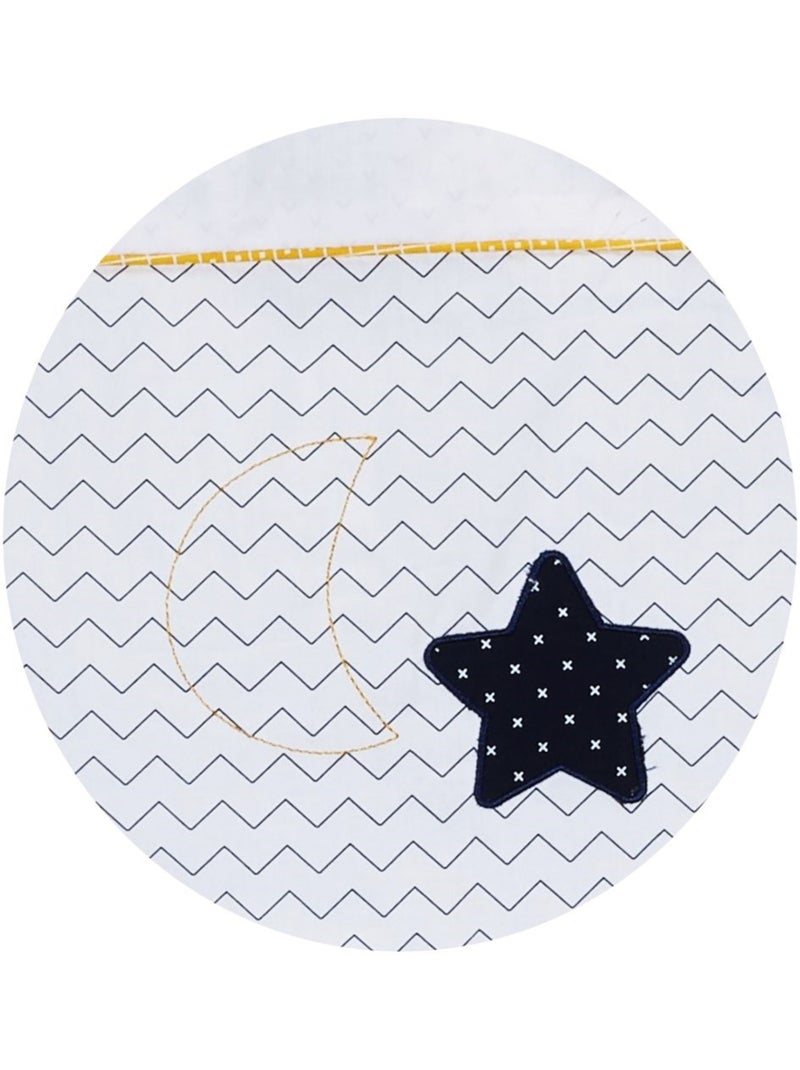 Edredon pour lit bébé en coton - SAUTHON Blanc - Kiabi