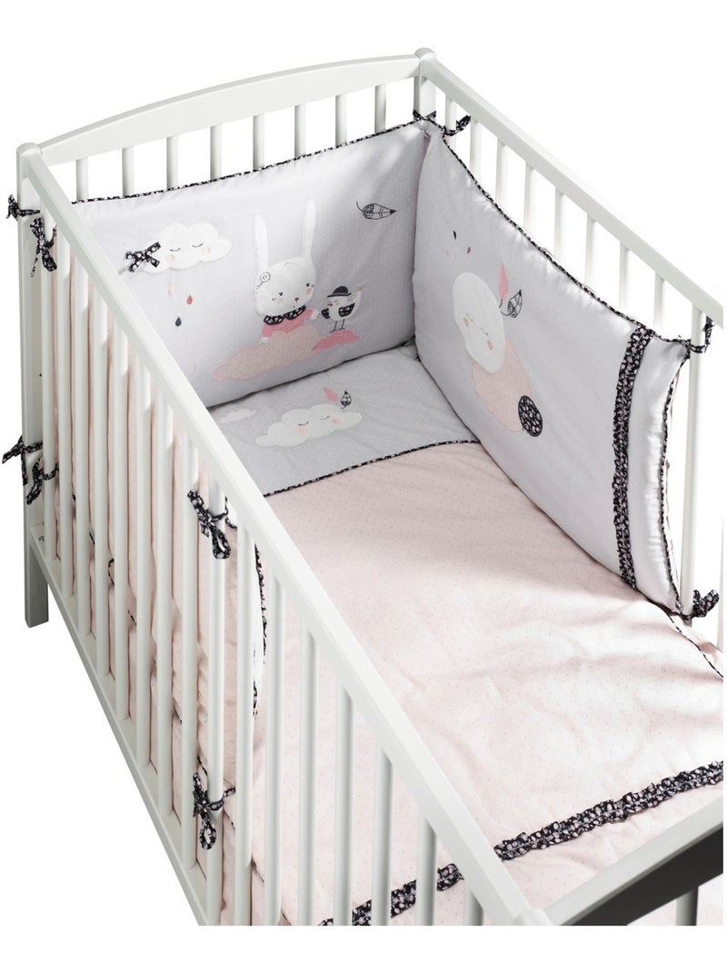 Edredon pour lit bébé en coton - SAUTHON Rose - Kiabi