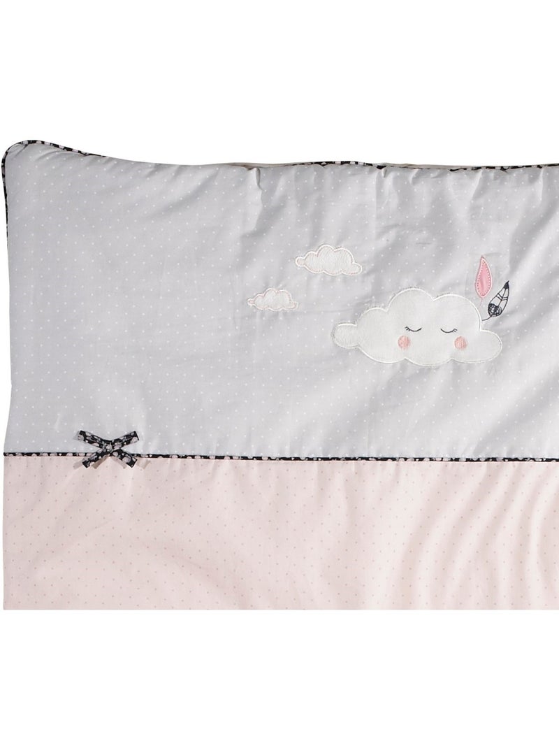 Edredon pour lit bébé en coton - SAUTHON Rose - Kiabi