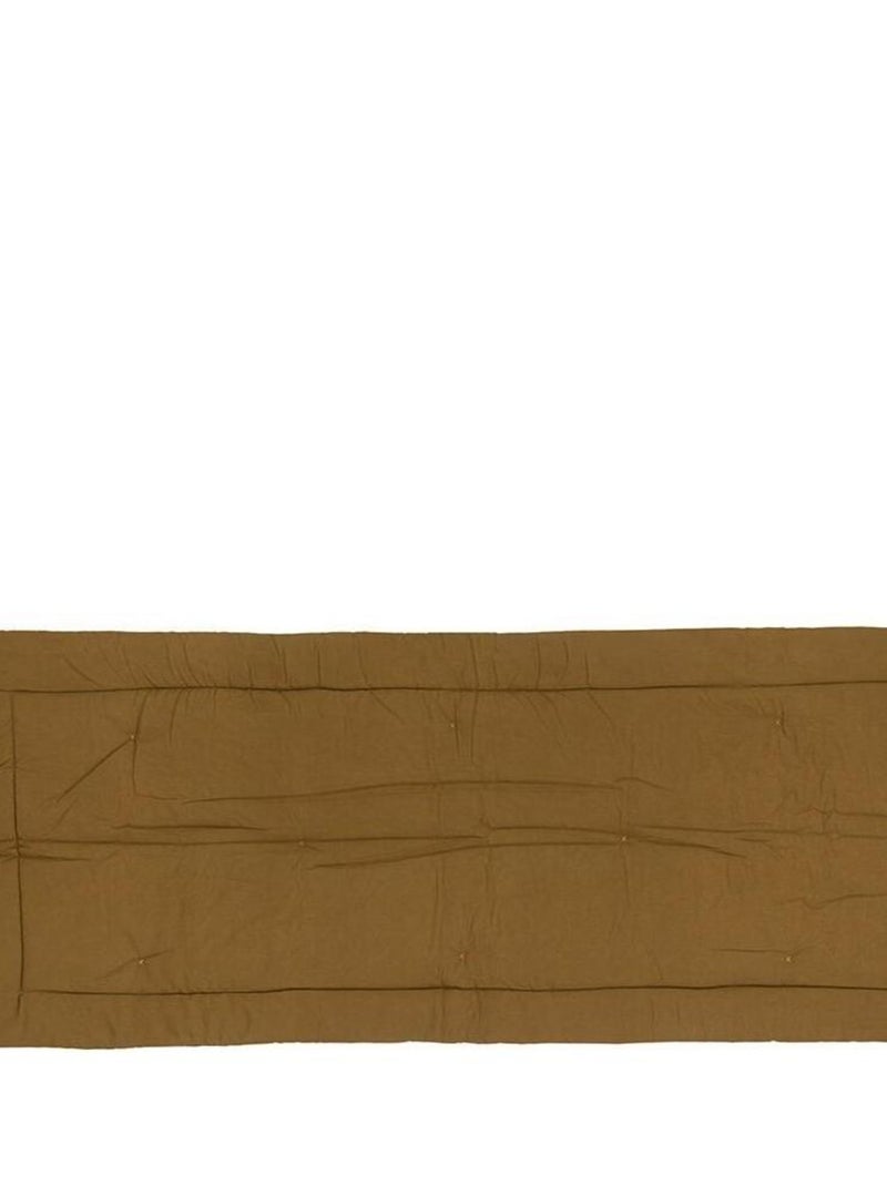 Édredon velours 70x180 Night coton mordoré Marron - Kiabi