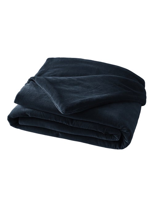 Edredon velours de coton Cesar - Kiabi