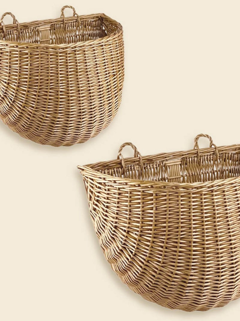 Egmont Toys - Lot de 2 paniers à suspendre Marron - Kiabi