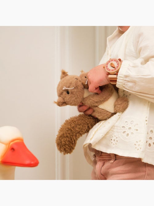 Egmont Toys - Peluche Maman et bébé écureuil - Kiabi