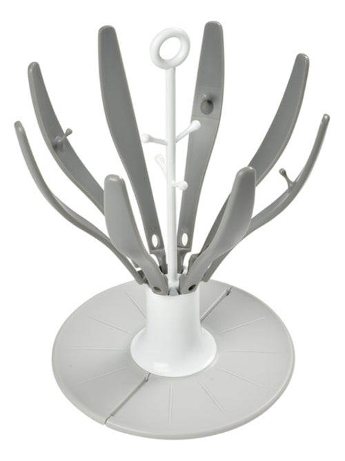 Égoutte biberons pliable fleur gris - Kiabi