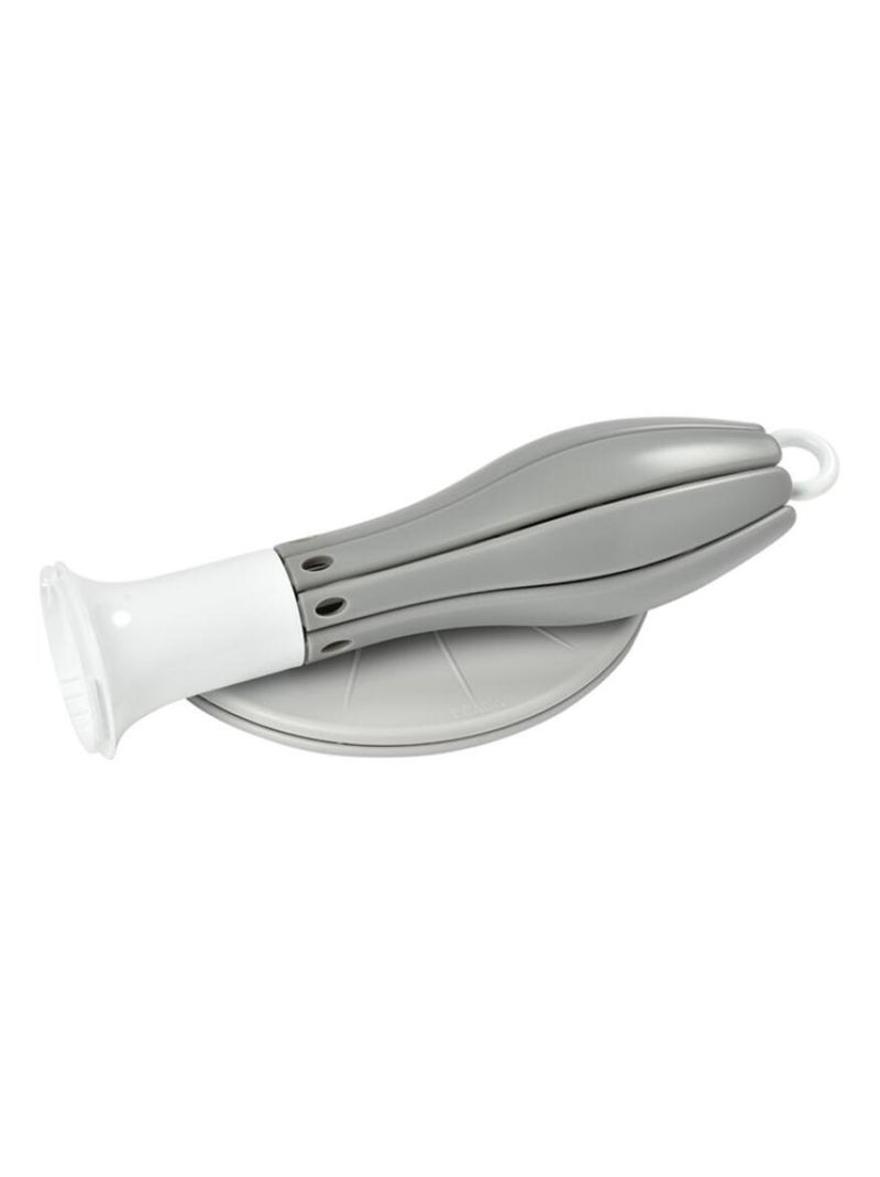 Égoutte biberons pliable fleur gris Gris - Kiabi