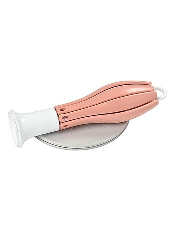 Egoutte biberons pliable fleur rose