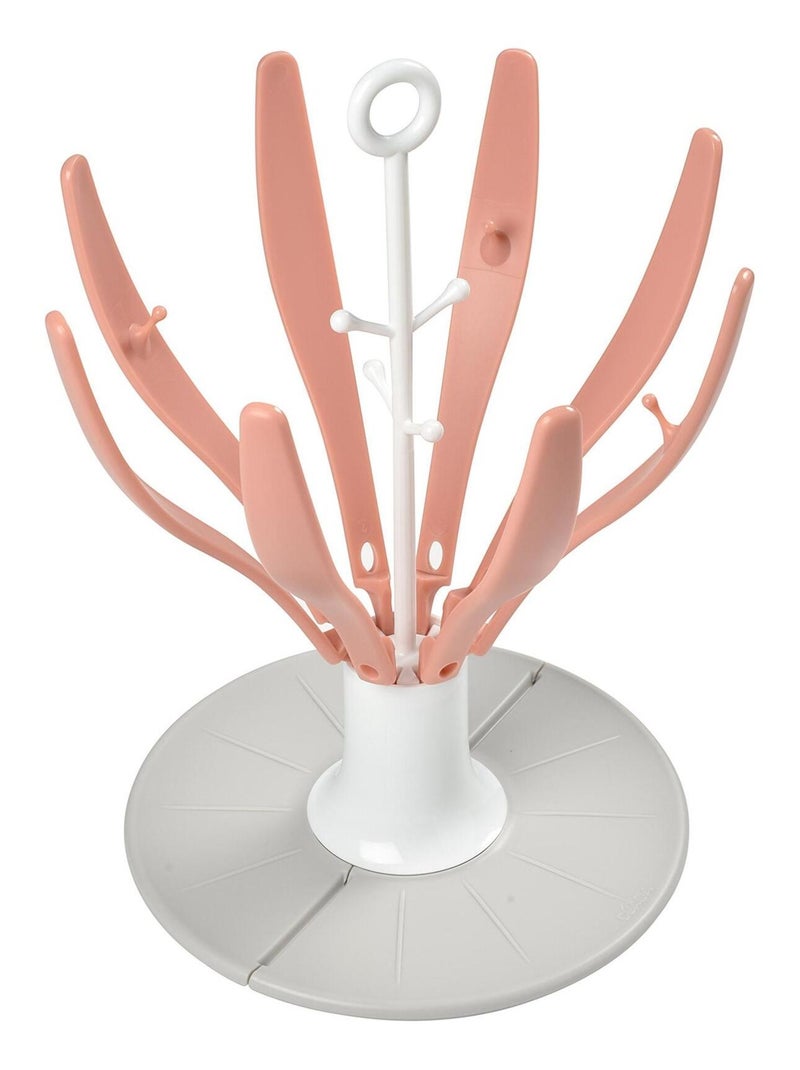 Egoutte biberons pliable fleur rose Rose - Kiabi