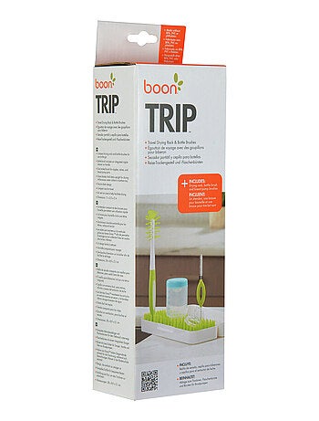 Égouttoir de voyage + goupillons à biberons