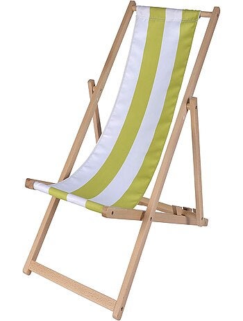 Eichhorn Chaise de Soleil en bois pour Enfant