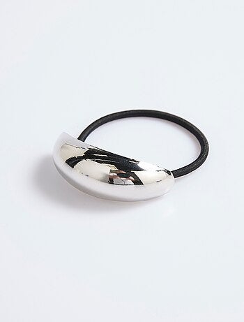 Élastique cheveux avec détail métal