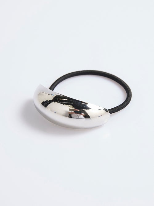 Élastique cheveux avec détail métal - Kiabi