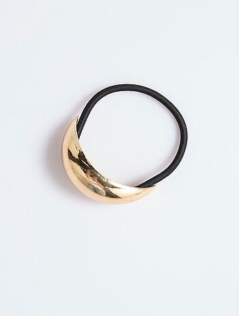 Élastique cheveux avec détail métal