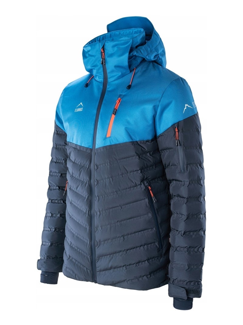 Elbrus - Blouson de ski NOAKS Bleu Orange - Kiabi