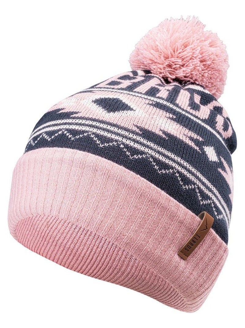 Elbrus - Bonnet d'hiver TAIL Bleu Rose - Kiabi