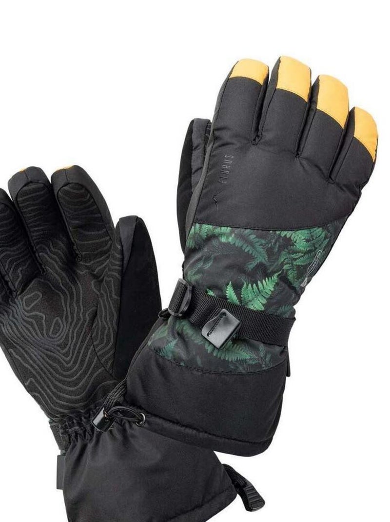 Elbrus - Gants de ski MAIKO Noir Jaune - Kiabi