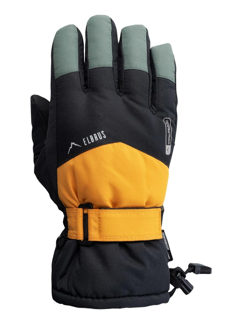 Elbrus - Gants de ski motif/style logo AKEMI Noir Vert - Kiabi