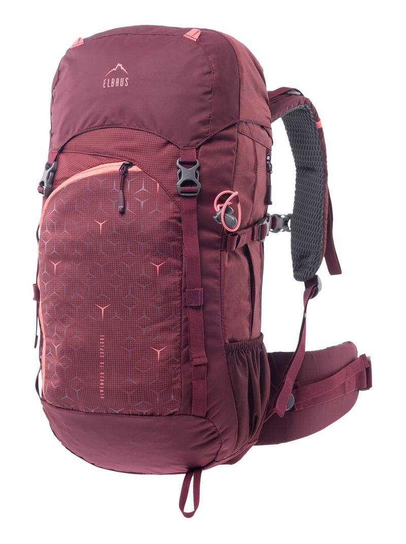 Elbrus - Sac à dos MONTAZA Bordeaux - Kiabi