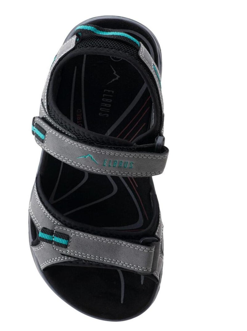 Elbrus - Sandales ECOLER gris anthracite - Kiabi