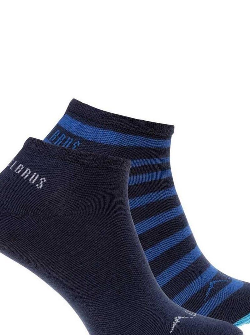 Elbrus - Socquettes ELARIS Bleu marine - Kiabi